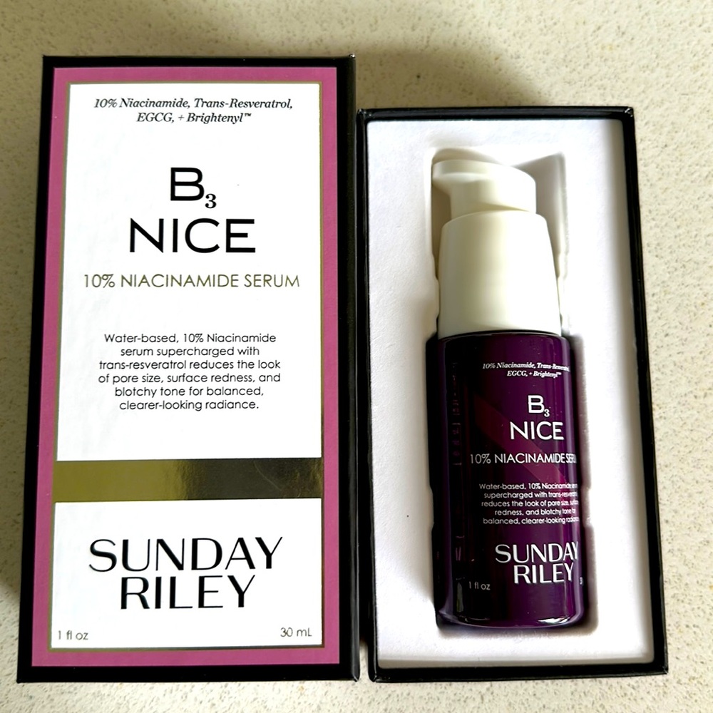 B3 NICE 10% NIACINAMIDE SUNDAY RILEY